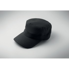 Casquette militaire 260 gr/m²Couleur:Noir