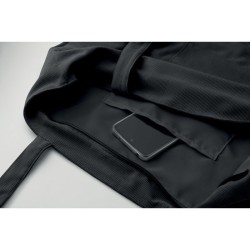 Grand sac shopping en veloursCouleur:Noir