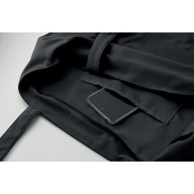 Grand sac shopping en veloursCouleur:Noir