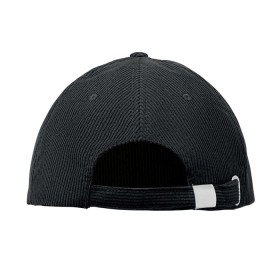 Casquette 5 pans en veloursCouleur:Noir