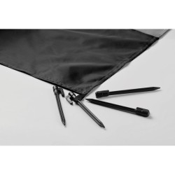 Grand tapis de plage légerCouleur:Noir