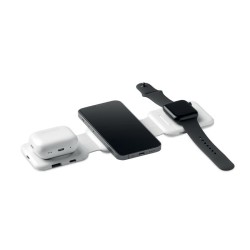 Station de charge pliableCouleur:Blanc