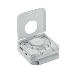 Station de charge pliableCouleur:Blanc