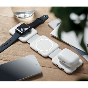 Station de charge pliableCouleur:Blanc