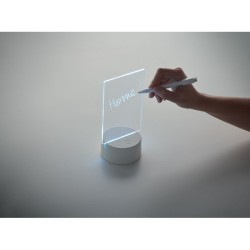 Mémoboard lumineux à LEDCouleur:Blanc