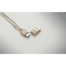 Set de câbles dans un boîtierCouleur:Beige