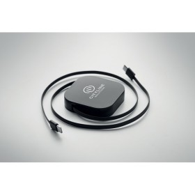 Câble rétractable de 100 WCouleur:Noir