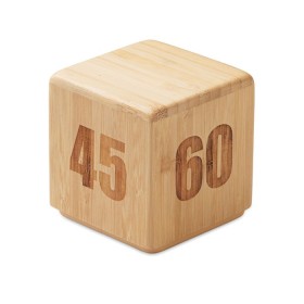 Minuteur en bambouCouleur:Bois
