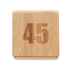 Minuteur en bambouCouleur:Bois