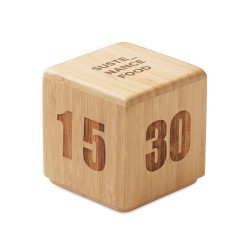 Minuteur en bambouCouleur:Bois