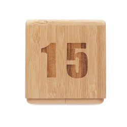 Minuteur en bambouCouleur:Bois