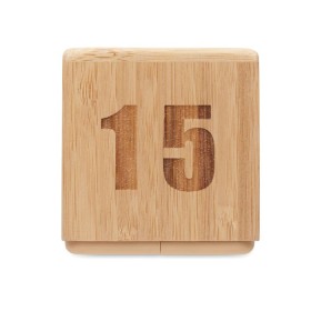 Minuteur en bambouCouleur:Bois