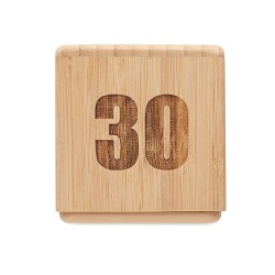 Minuteur en bambouCouleur:Bois