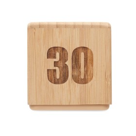 Minuteur en bambouCouleur:Bois