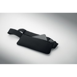 Sac banane 600D RPETCouleur:Noir