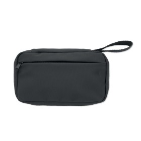 Trousse de toilette 600D RPETCouleur:Noir