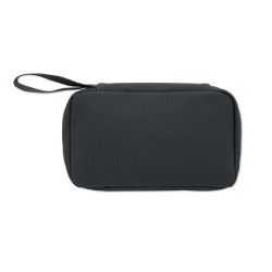 Trousse de toilette 600D RPETCouleur:Noir