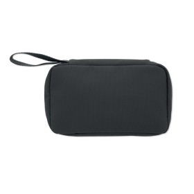 Trousse de toilette 600D RPETCouleur:Noir