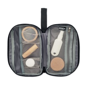 Trousse de toilette 600D RPETCouleur:Noir