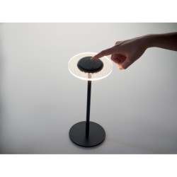 Lampe rechargeable en ferCouleur:Noir