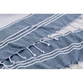 Sac de plage avec servietteCouleur:Bleu