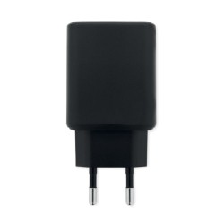 Adaptateur/chargeur mural UECouleur:Noir
