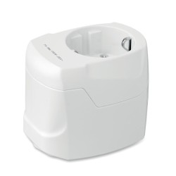 Adaptateur SKROSS® PRO 3pôlesCouleur:Blanc