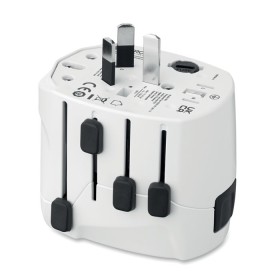 Adaptateur SKROSS® PRO 3pôlesCouleur:Blanc