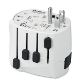 Adaptateur SKROSS® PRO 3pôlesCouleur:Blanc