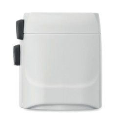 Adaptateur SKROSS® PRO 3pôlesCouleur:Blanc