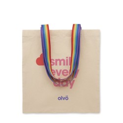 Sac shopping en coton 180gsmCouleur:Multicolore