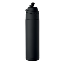 Bouteille simple paroi 650 mlCouleur:Noir