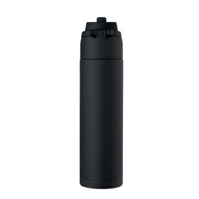 Bouteille simple paroi 650 mlCouleur:Noir