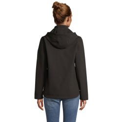 RACE HOODED WOMEN VESTECouleur:Noir