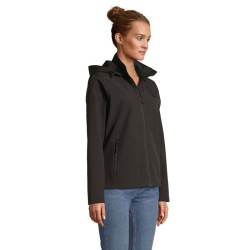 RACE HOODED WOMEN VESTECouleur:Noir