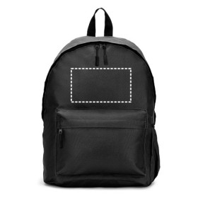  Sac à dos classique au design intemporel en polyester recyclé 600D