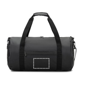  Sac de sport cylindrique en polyester recyclé haute densité 600D