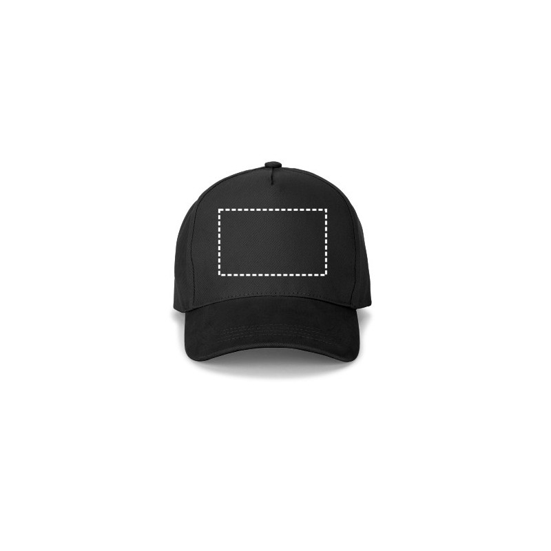  Casquette 100 % coton (260 g/m²) à 5 panneaux