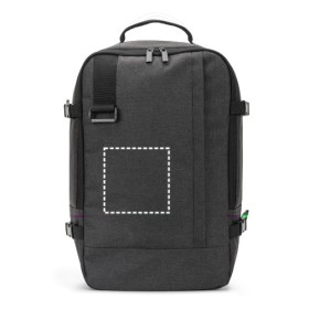  Sac à dos conçu pour les compagnies aériennes en polyester 600DCouleur:Gris foncé