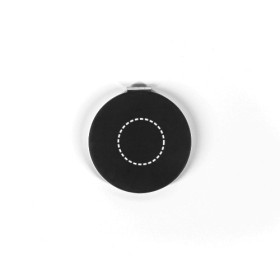  Miroir rond double face avec extérieur en PU mat