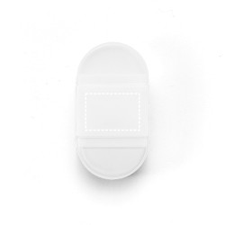  Taille-crayon 2 en 1 en PPCouleur:Blanc