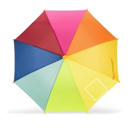  Parapluie coloré pour enfants 19 pouces en polyesterCouleur:Panaché
