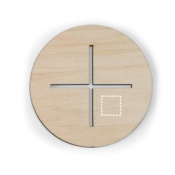  Arbre de Noël en bois pliable à colorierCouleur:Naturel clair