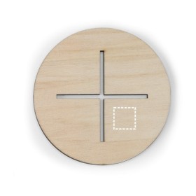  Arbre de Noël en bois pliable à colorierCouleur:Naturel clair