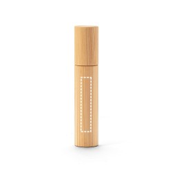  Atomiseur de parfum rechargeable avec boîtier en bambou naturelCouleur:Naturel