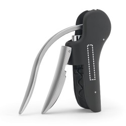  Tire-bouchon en ABS et zinc avec levier automatique pour une ouverture facileCouleur:Noir