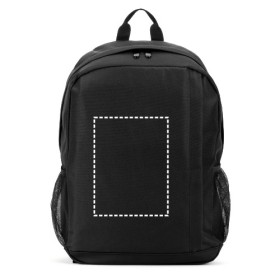  Sac à dos pour ordinateur portable en polyester recyclé haute densité 600D 15 pouces