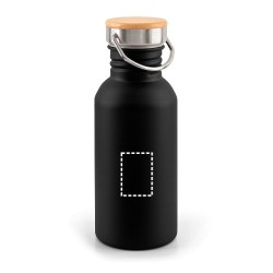  Bouteille en acier inoxydable à simple paroi (90 % recyclé)