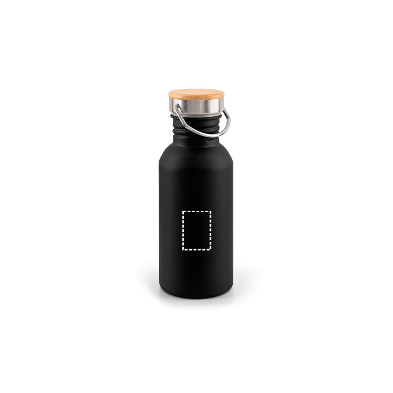  Bouteille en acier inoxydable à simple paroi (90 % recyclé)