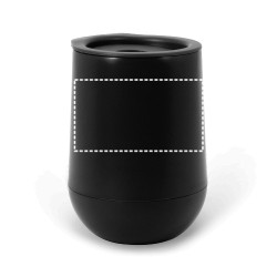  Tasse de voyage en PP à double paroi isolée à l'air